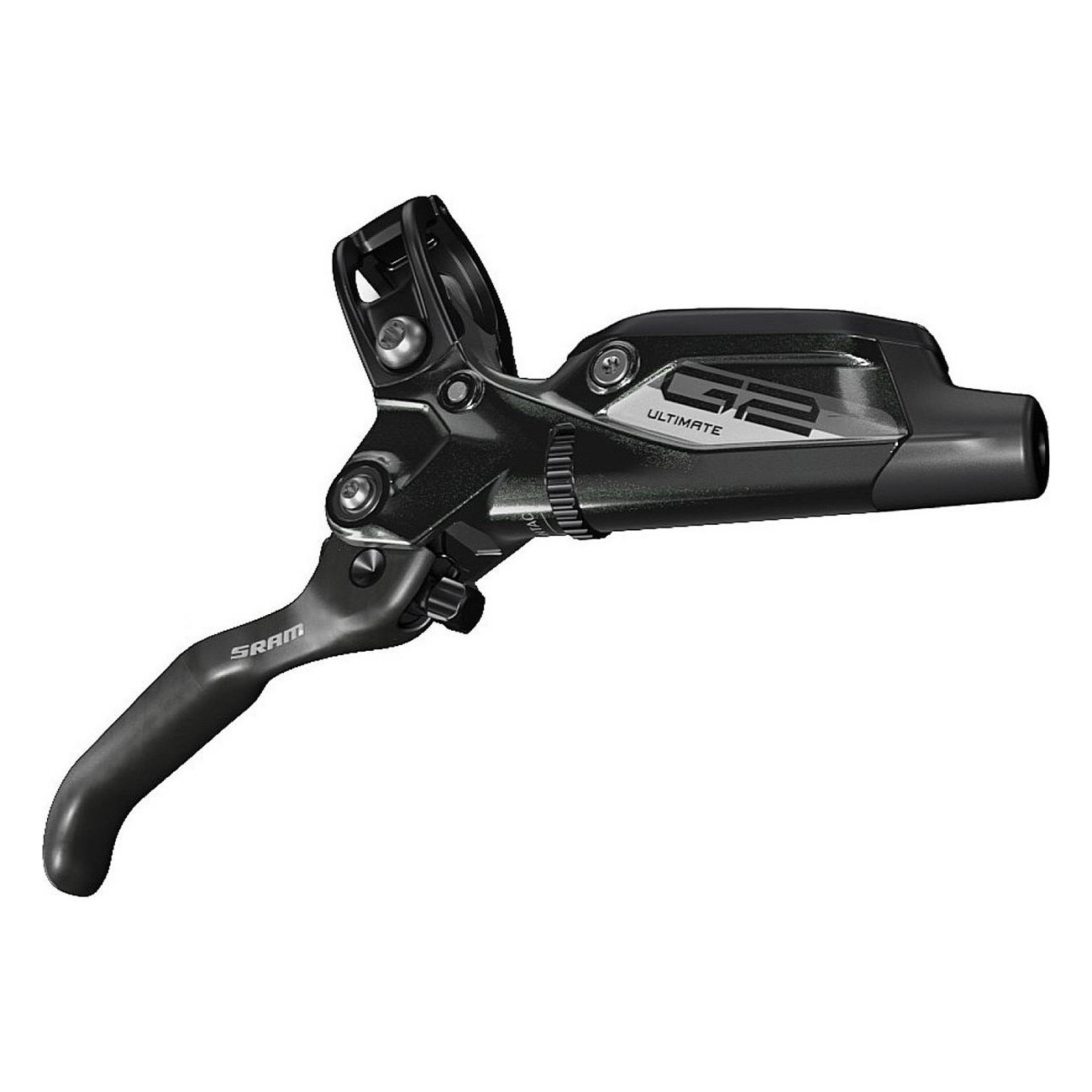 Freno Sram G2 Ultimate Posteriore Nero 2000mm - MTB Idraulico 4 Pistoni, Senza Rotore/Adattatore - 1 - Pinze e comandi - 0710845