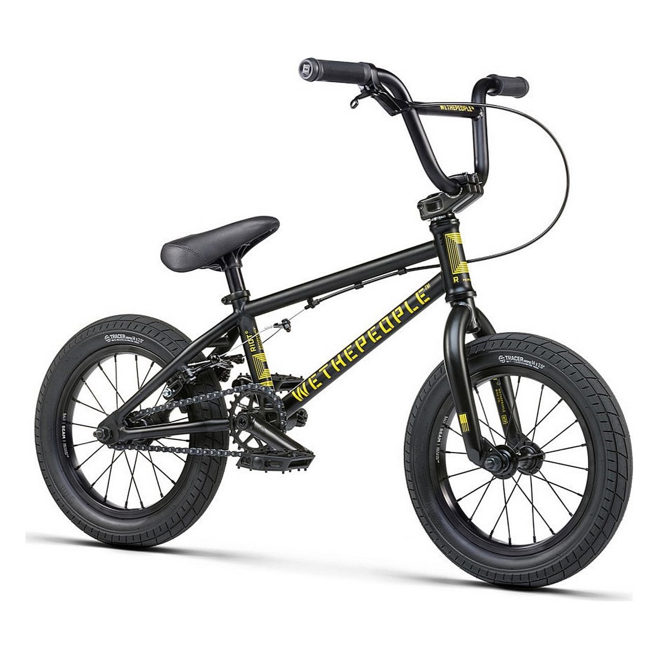 Wethepeople Riot 14' MY2021 BMX Fahrrad Schwarz - Rahmen 14,5'' - 1