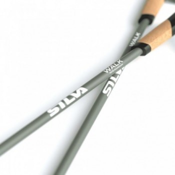 Silva 7075 Aluminum Trekking Poles with Cork Handles and Interchangeable Tips - 2