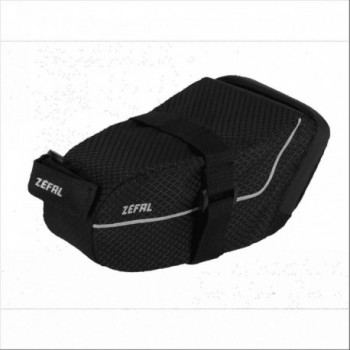 MTB Z Light Pack M 0.9L Waterproof Saddle Bag, Black with Zip Closure - 2