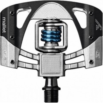 Pédales Crankbrothers Mallet 3 Noir/Bleu pour Enduro, Downhill et All Mountain - 1