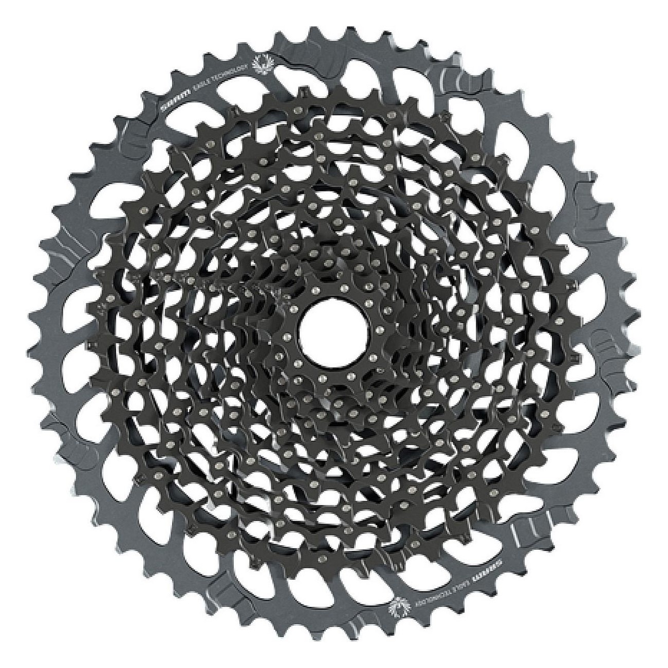 Cassetta SRAM XG-1275 Eagle 12 Velocità 10-52T Nera con Tecnologia X-Glide - 1 - Cassette - 0710845853050