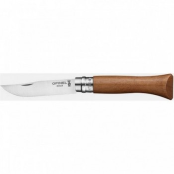 Opinel Luxusmesser N.06 Inox mit Walnussholzgriff - Elegant und Sicher - 1