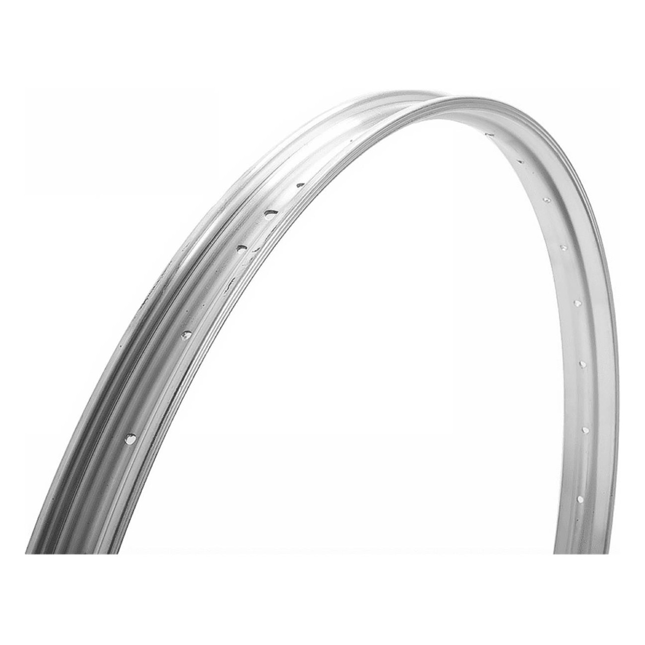 28-Inch Aluminum Single-Wall Bike Rim with 36 Holes - Durable and Reliable - 1