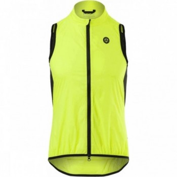 Gilet Uomo Wind Body II XL Giallo Fluo Antivento e Idrorepellente, Materiale SUPERLIGHT, Traspirante e Richiudibile - AGU - 1 - 