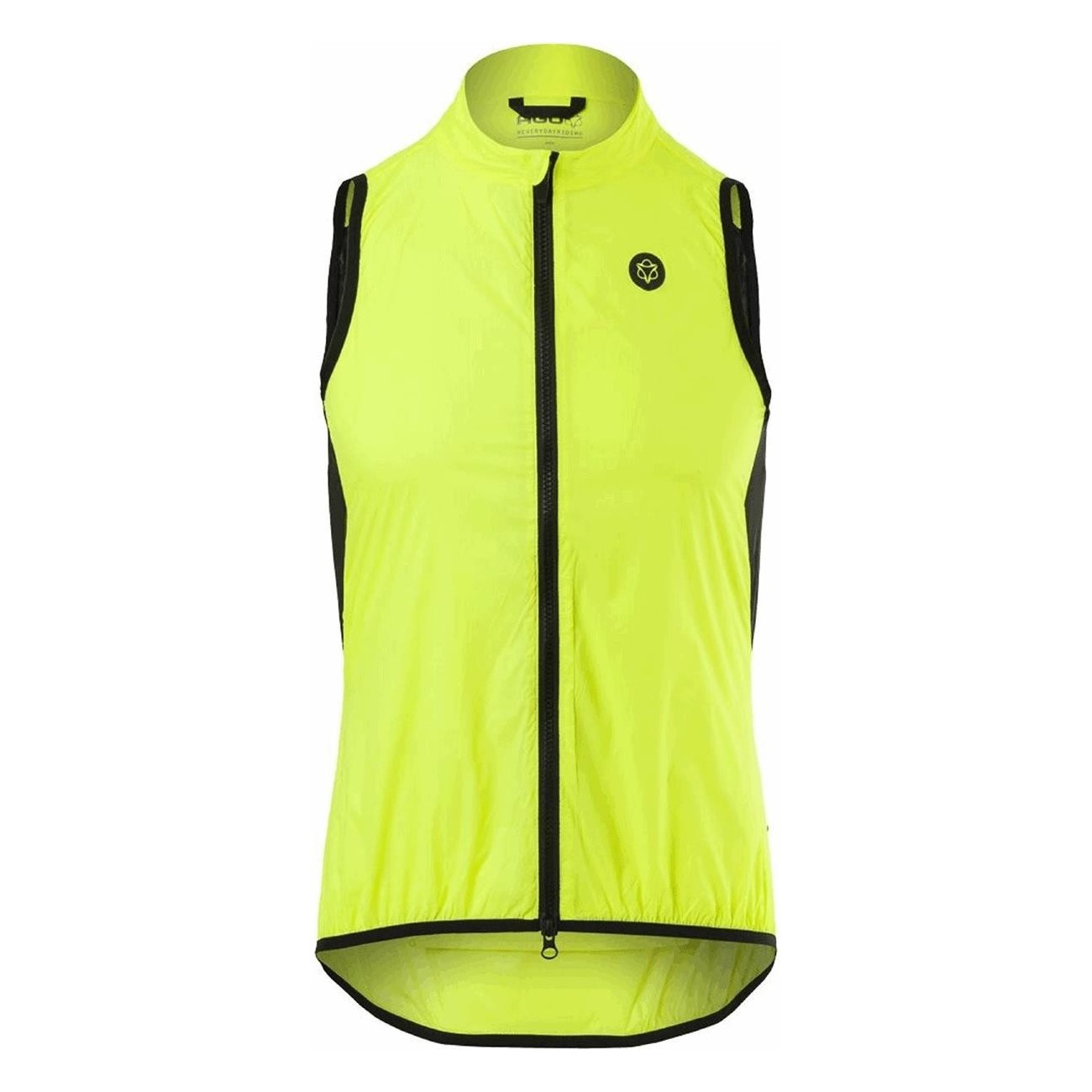 Gilet Uomo Wind Body II XL Giallo Fluo Antivento e Idrorepellente, Materiale SUPERLIGHT, Traspirante e Richiudibile - AGU - 1 - 