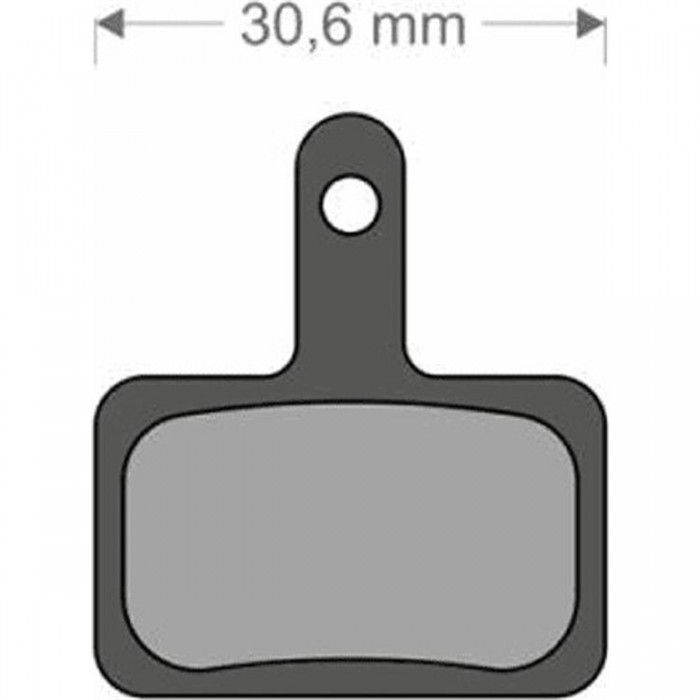 Sinterisierte Bremsbeläge für Shimano Deore, Altus, TRP, Tektro und Quad - 1