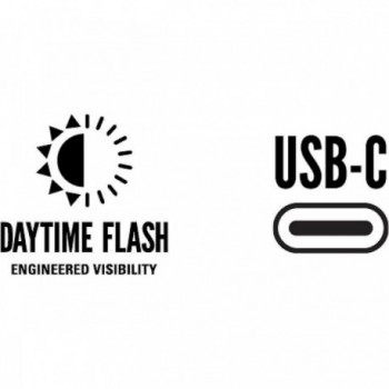 Luz Trasera Zecto Drive Max 400 Lúmenes Recargable USB-C Negra - 7