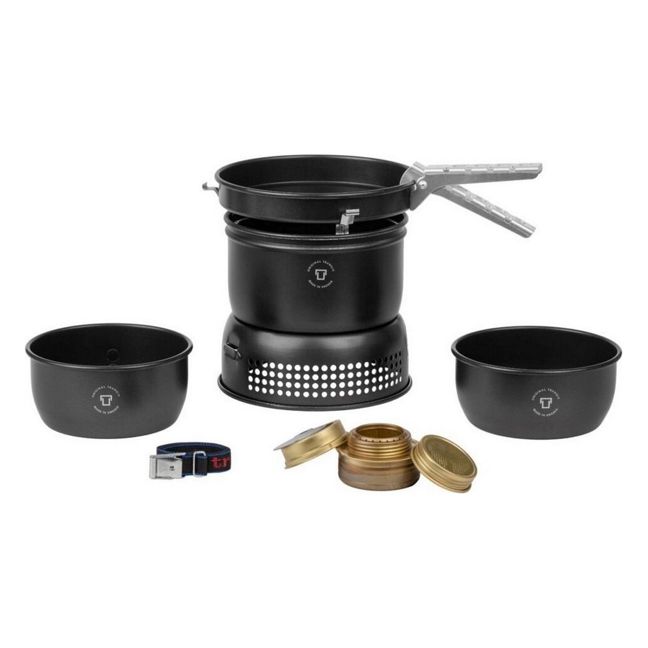 Trangia Stove 37-5 UL/BL Ultralight Black Aluminum with Spirit Burner - Special Edition - 1