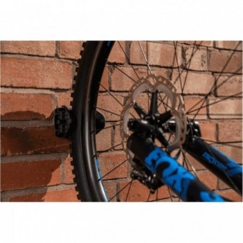 Adjustable Black Wall Bike Rack Jaw - Versatile Support for Bicycles, 125x95x95 mm - 1