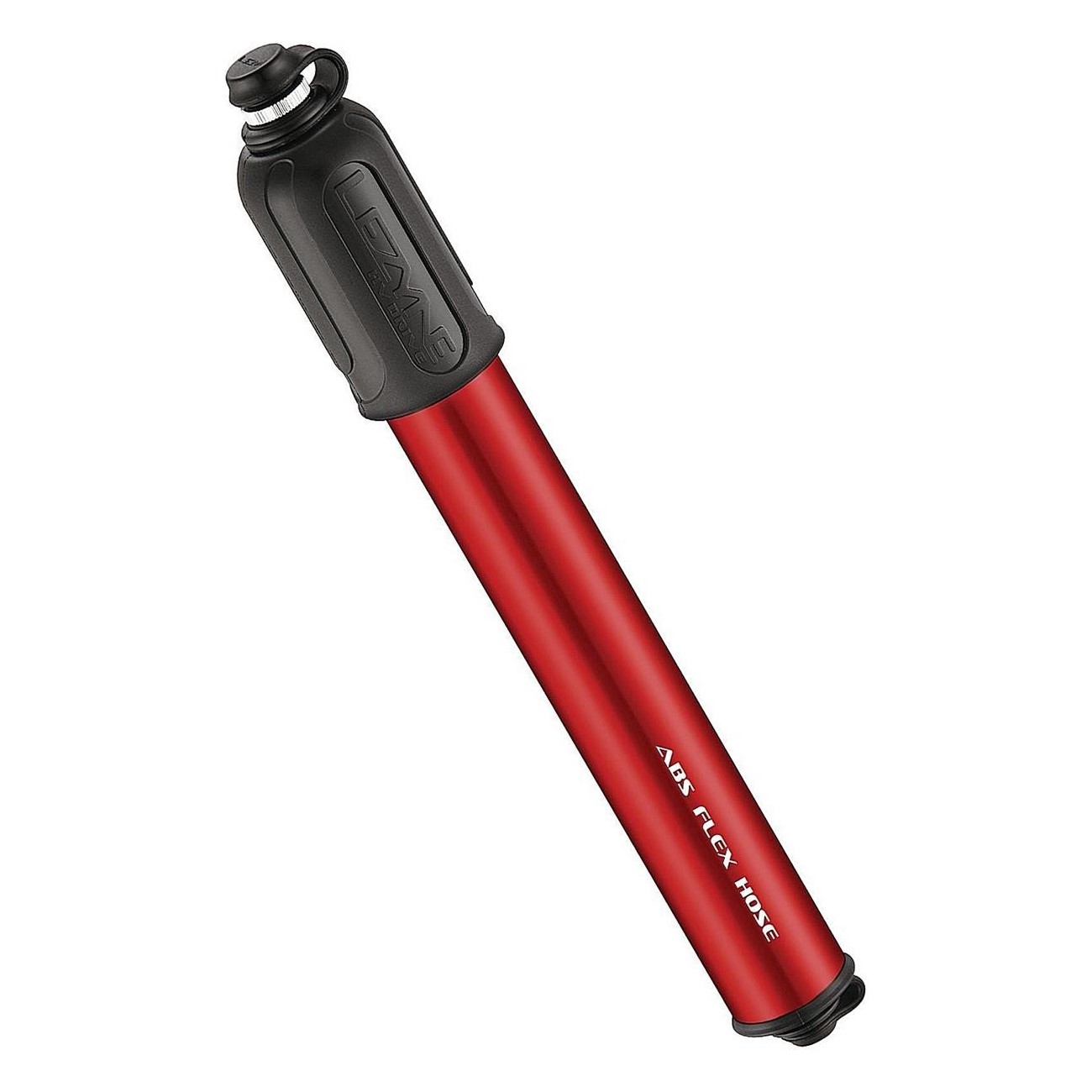 Lezyne CNC Drive HV Medium Red Hand Pump - Compact, Lightweight, High Volume - 2