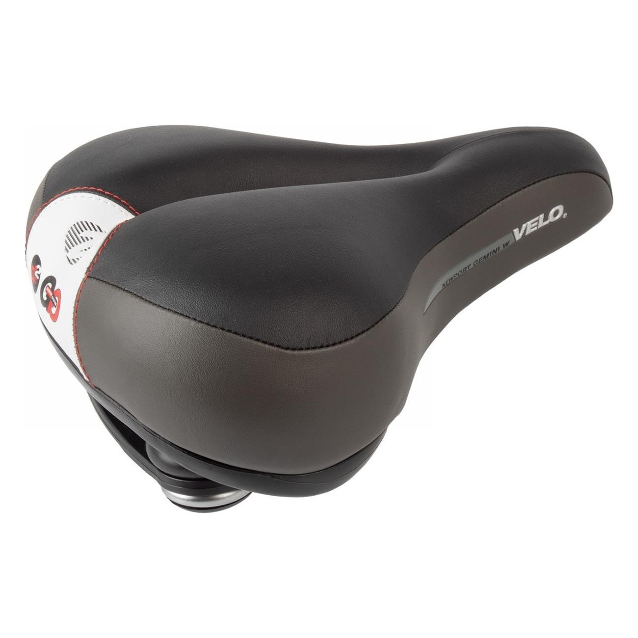 Sella VELO Newport Gemini W 245x212 mm in Acciaio, Senza Morsetto - 1 - Selle - 4015493251644