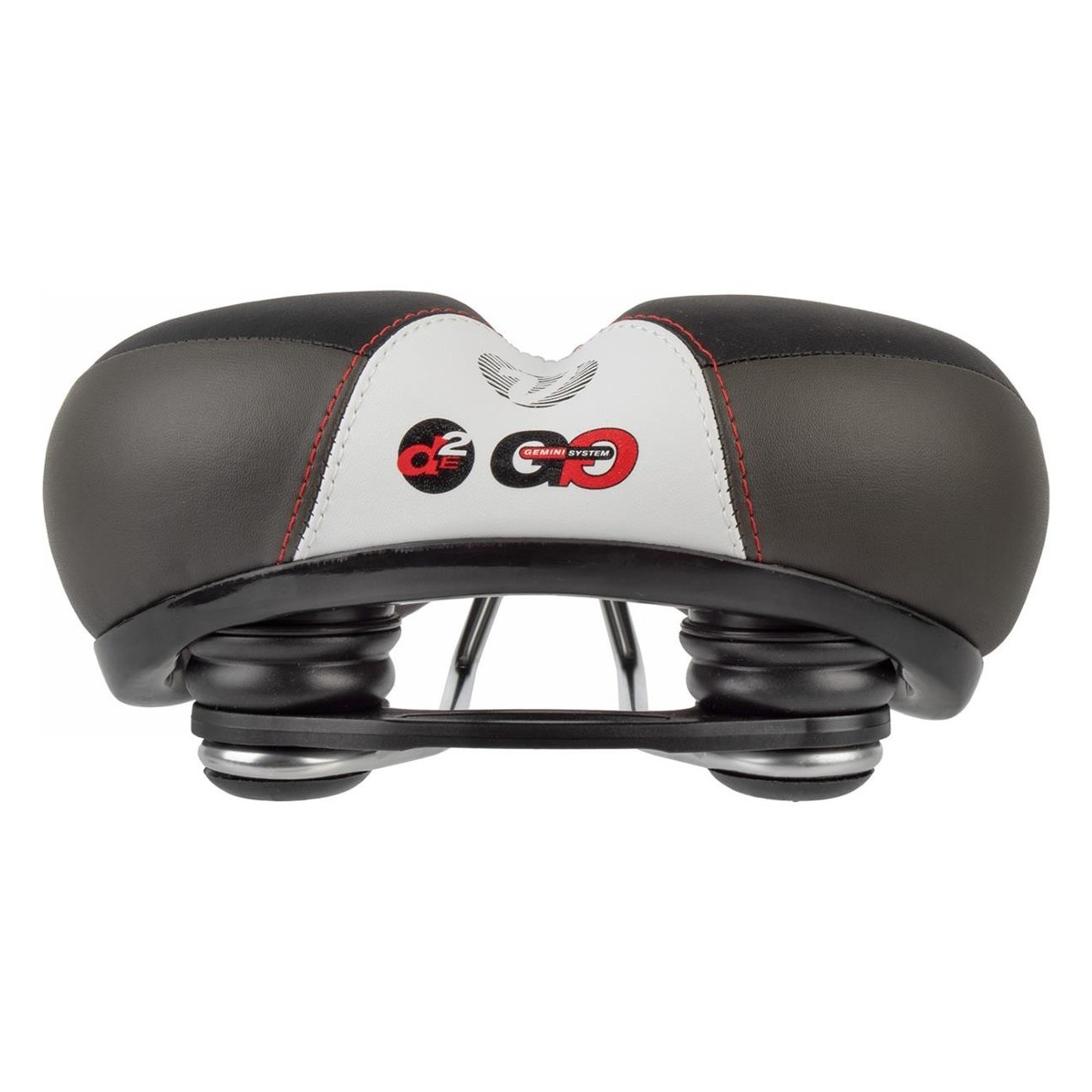 Selle VELO Newport Gemini W 245x212 mm en Acier, Sans Collier - 2