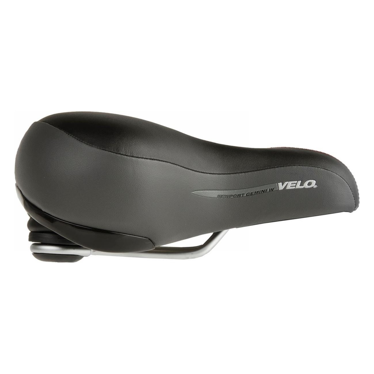 Sella VELO Newport Gemini W 245x212 mm in Acciaio, Senza Morsetto - 3 - Selle - 4015493251644