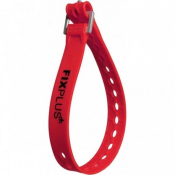 Cinta de Fijación Fixplus 66cm Roja en TPU, Resistente hasta 90kg y UV - 1