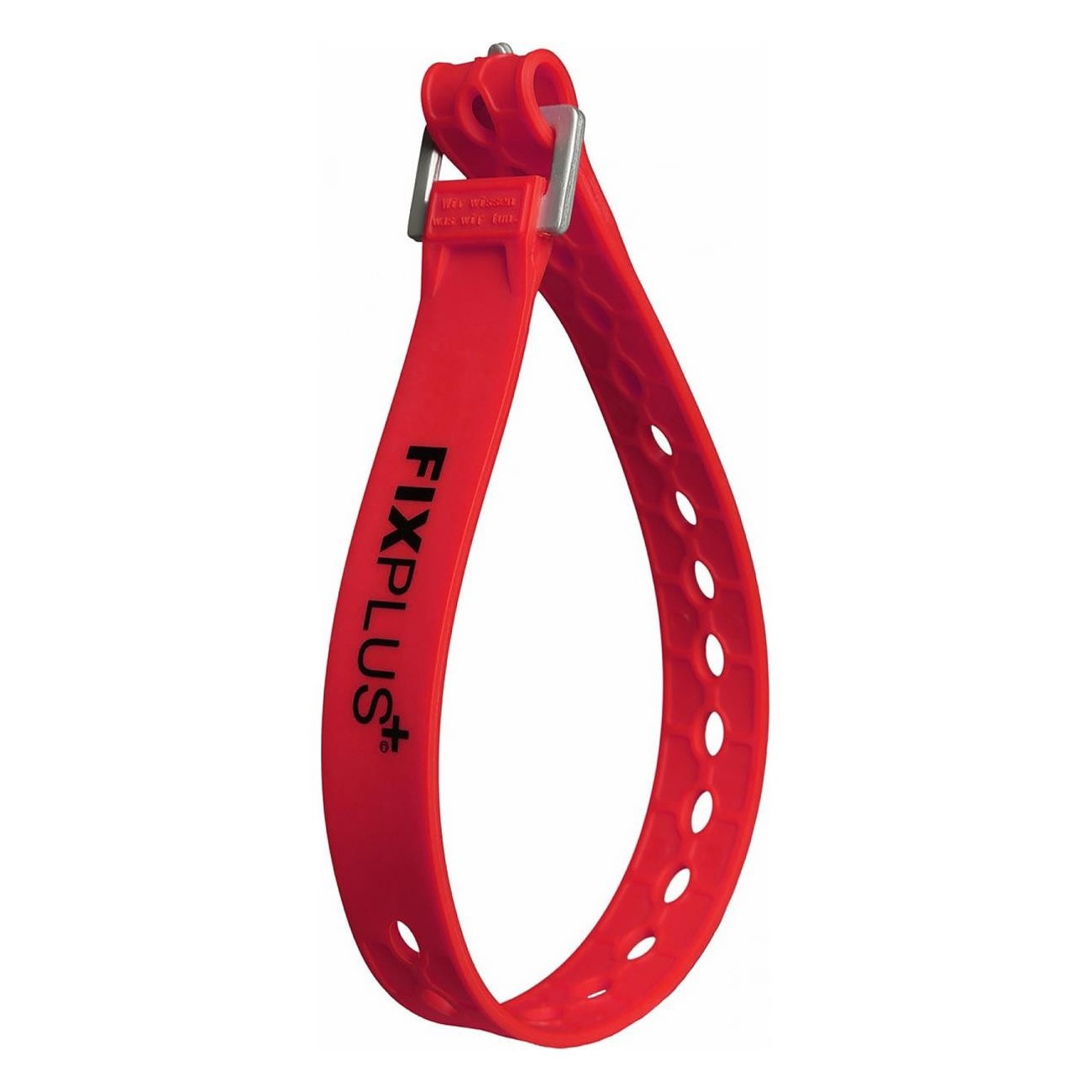 Fixplus 66cm Red TPU Tie Strap, Holds up to 90kg and UV Resistant - 1