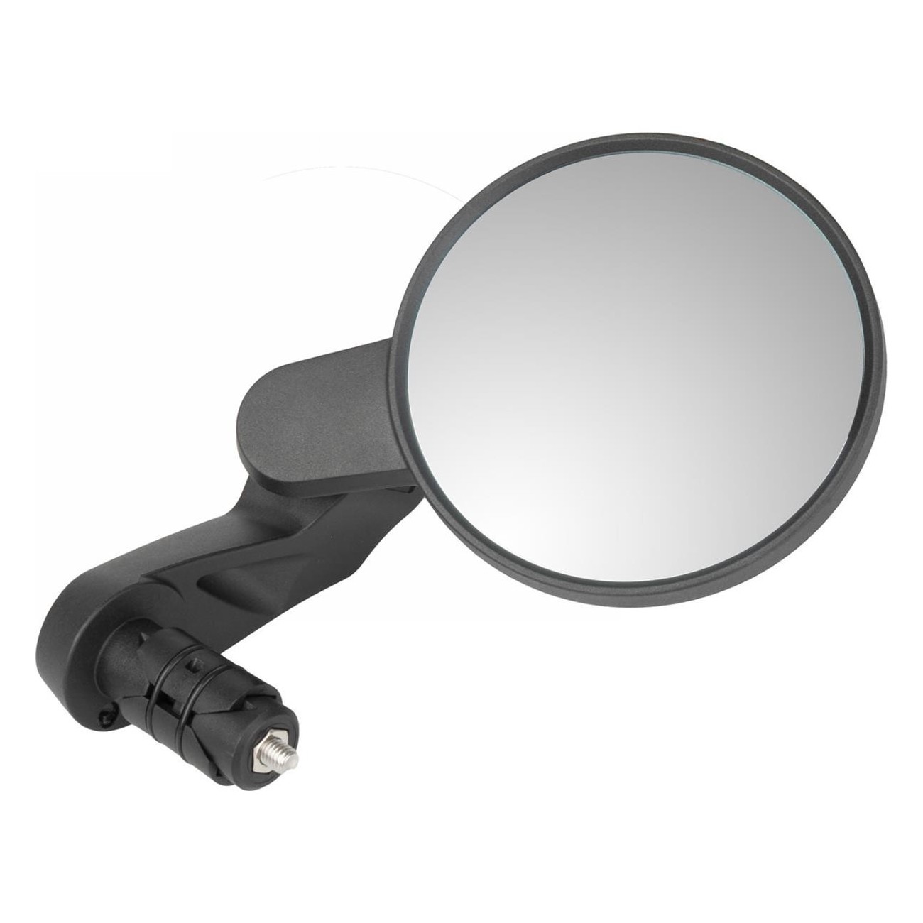 Miroir de vélo M-WAVE Spy Space XL gauche anti-reflet noir pour guidon 17-21mm - 2