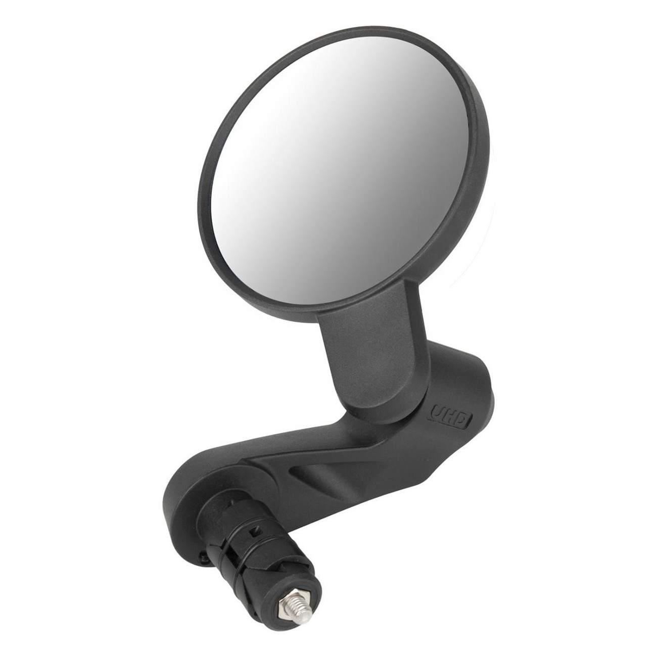 Miroir de vélo M-WAVE Spy Space XL gauche anti-reflet noir pour guidon 17-21mm - 3