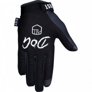 Gants de boxe Stank Dog M Noir-Gris de Gared Steinke - Design Léger - 2