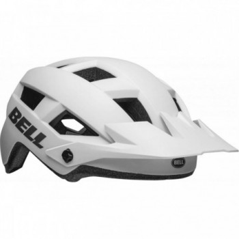 Casco Spark 2 Bianco Opaco con Visiera Regolabile, Taglia 50-57 cm - Design Ventilato e Sistema Ergo Fit™ per Sicurezza e Comfor