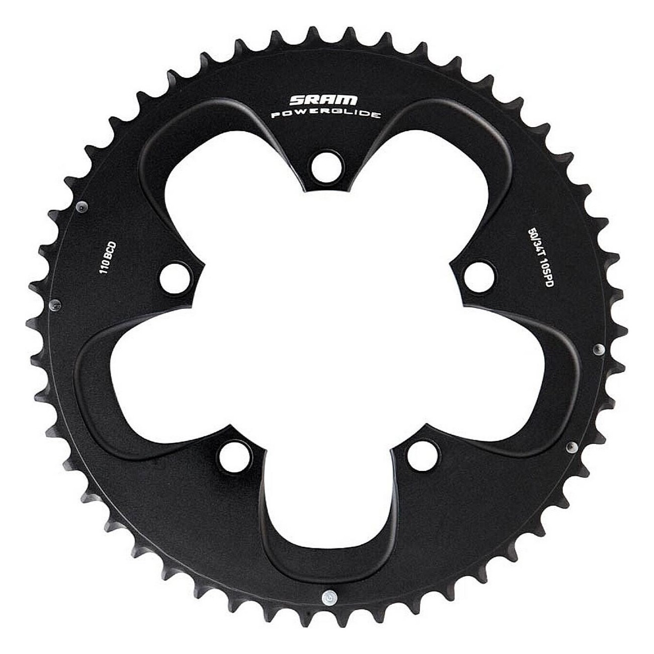 X Glide Chainrings for Aluminum Road Cranks - Various Sizes and Colors - 1