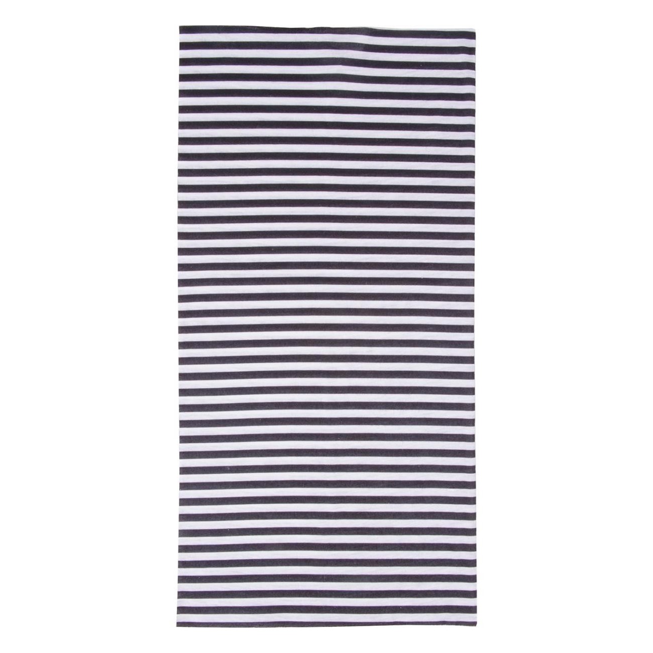 Stripes B/W Neck/Scarf on M-WAVE Paper - Retail Packaging - 1