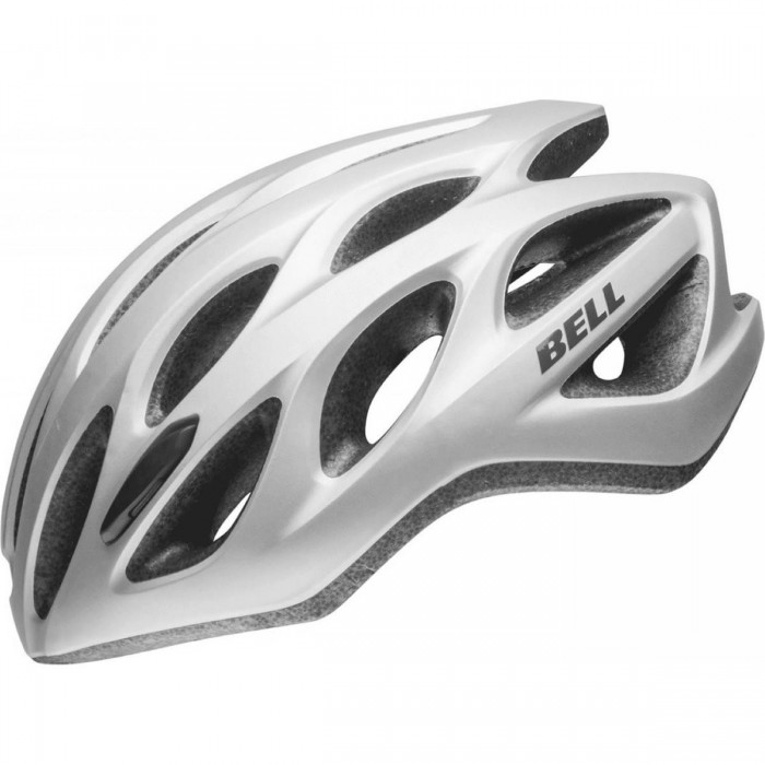 Casco Tracker R Plata Mate 54-61cm, 273g, 25 Ventilaciones para Ciclistas - 1