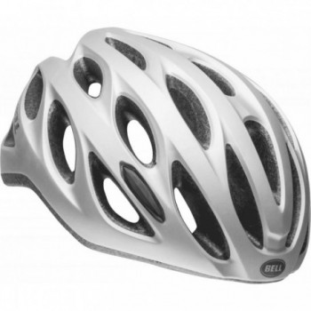 Casco Tracker R Silver Opaco 54-61cm, 273g, 25 Prese d'Aria, Ventilazione e Sicurezza per Ciclisti - 3 - Caschi - 0768686478840