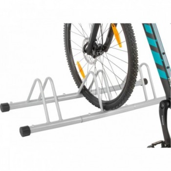 Soporte para Bicicleta de Acero Plateado, Set de 3 Piezas MV, Ruedas 12'-29' - 2