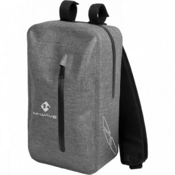  Bolsa de Manillar Suburban Messenger Compact Gris Impermeable con Estampado Reflectante para e-Scooter  - 1