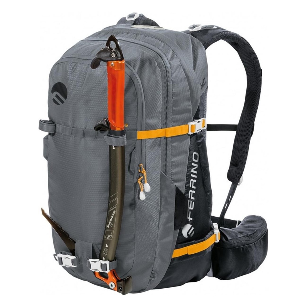 Mochila Maudit 30+5L Gris Oscuro para Alpinismo y Esquí de Montaña - 6