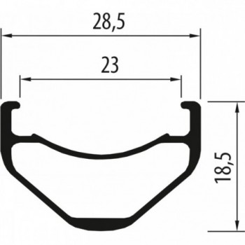 Juego de Ruedas Novatec Diablo 650B de Aluminio Tubeless 27.5'' para Enduro y Downhill - 5