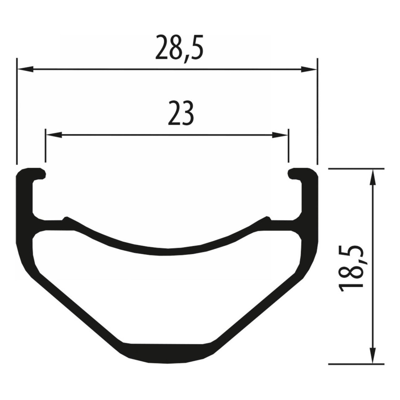 Juego de Ruedas Novatec Diablo 650B de Aluminio Tubeless 27.5'' para Enduro y Downhill - 5