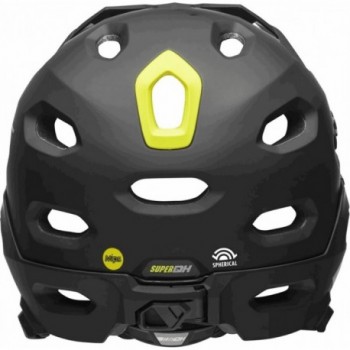 Casco Integrale Super DH Nero/Giallo con MIPS, Taglia 52-56 cm, Tecnologia Spherical e Mentoniera Removibile - 6 - Caschi - 0768