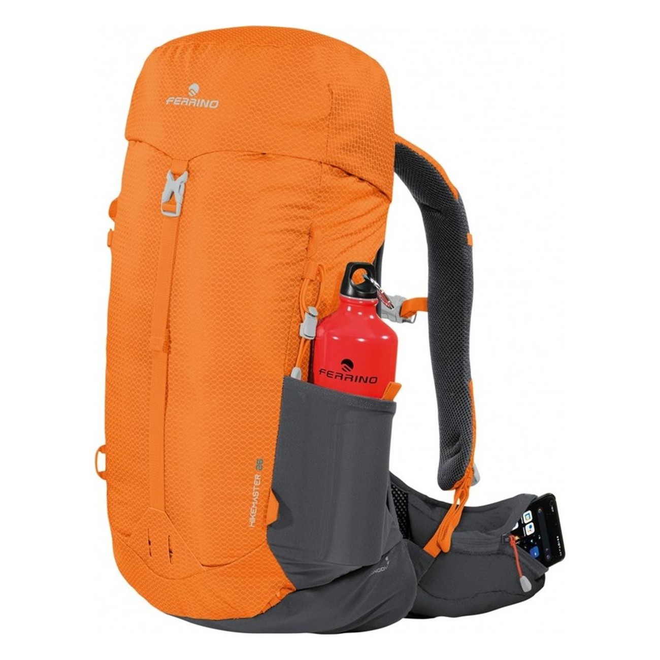 Sac à dos Hikemaster 26L Orange pour Trekking avec Dry Net System - 3