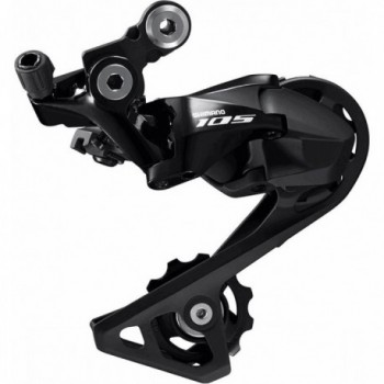 Shimano ROAD 105 R7000 2x11V Schaltwerk, Mittlere Käfig, Schwarz - Top Leistung - 1