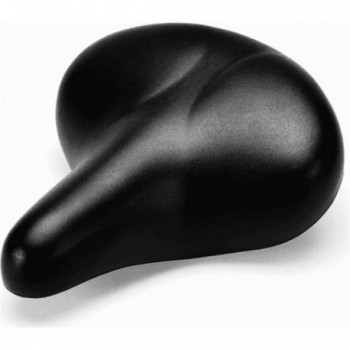 Selle Citybike en Polyuréthane Noir avec Ressorts, 260x222 mm - 1