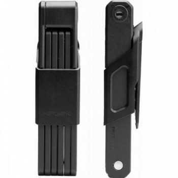 Cadenas pliable Hiplok SWITCH 85cm noir avec certification Sold Secure Bronze et système CLIP + RIDE - 1