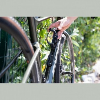 Cadenas pliable Hiplok SWITCH 85cm noir avec certification Sold Secure Bronze et système CLIP + RIDE - 5