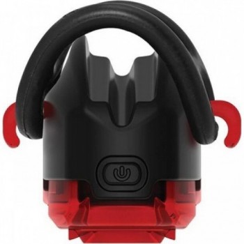 Ktv Drive+ USB Rechargeable Rear Light 40 Lumen Black - Safety & Visibility for Bike - 4