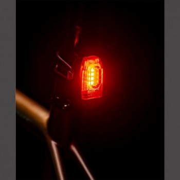 Ktv Drive+ USB Rechargeable Rear Light 40 Lumen Black - Safety & Visibility for Bike - 5