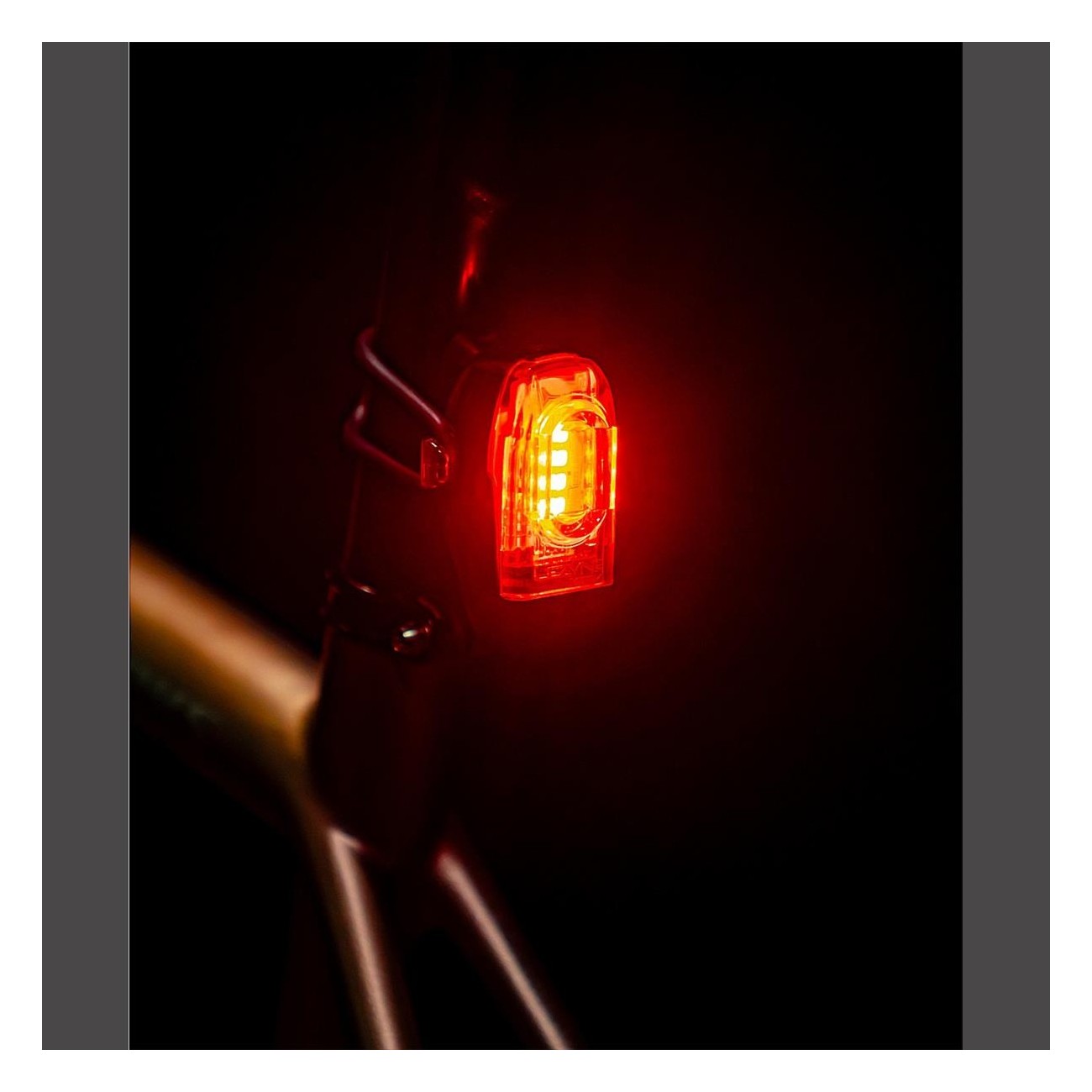 Ktv Drive+ USB Rechargeable Rear Light 40 Lumen Black - Safety & Visibility for Bike - 5