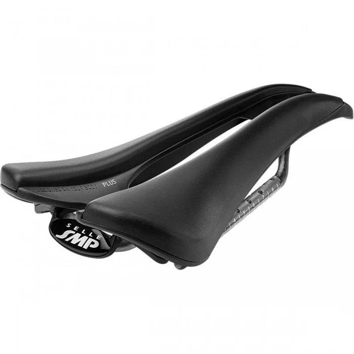 Selle 4BIKE CRB EVO PLUS 140 mm Noire - Confort et Performances pour Cyclistes - 1