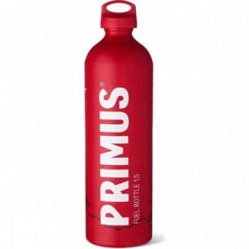 1.5L Red Fuel Bottle for Liquid Gas Stoves, Compatible with Primus Models - 1