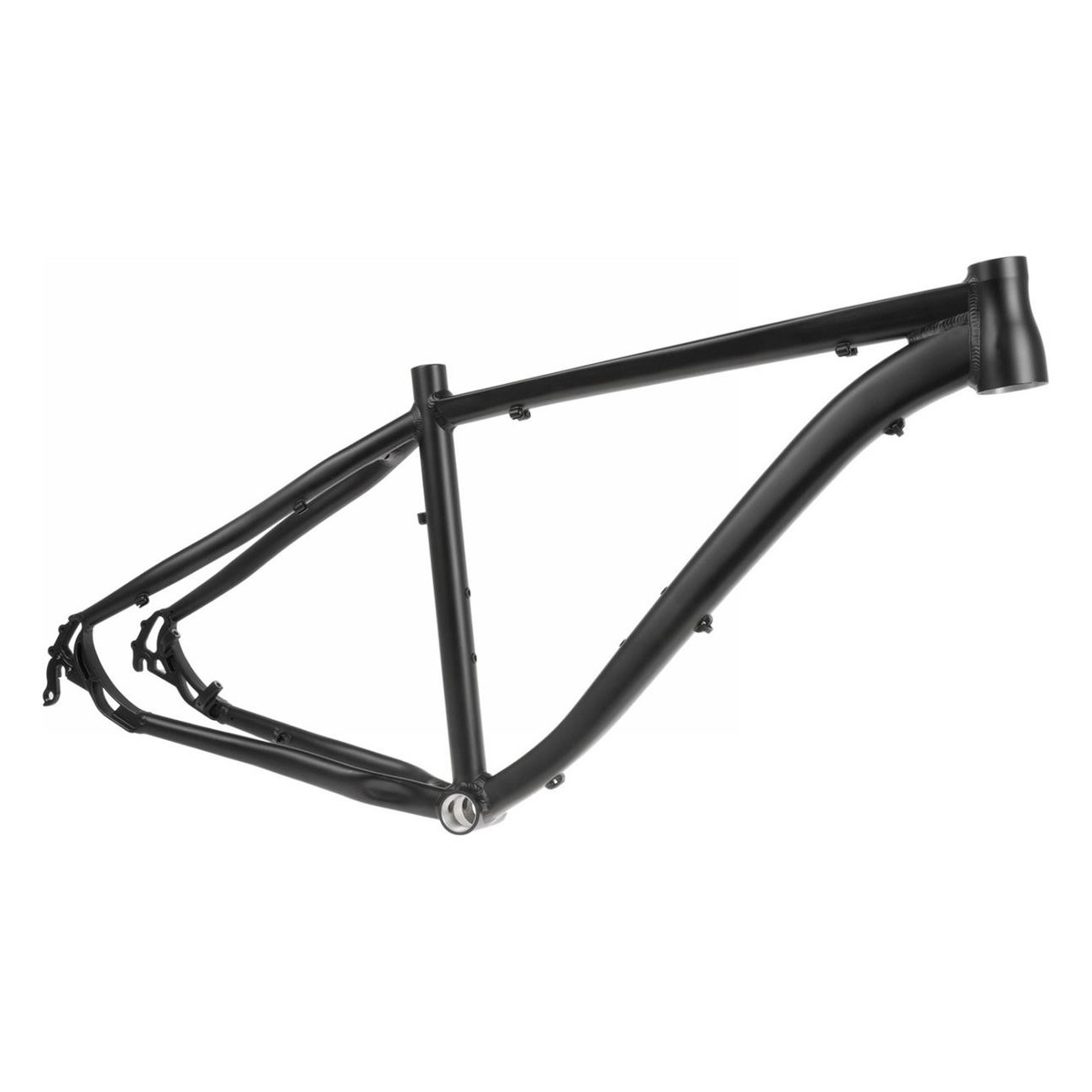 Cadre VTT 650B/27.5 en Aluminium 6061 Noir Mat avec Frein à Disque, 19'' - 1