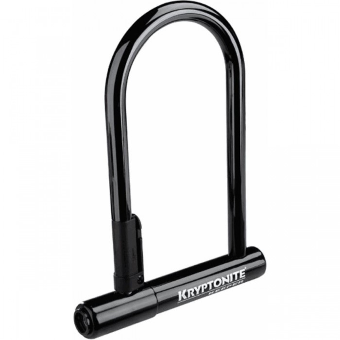 U-Lock Keeper 12mm Schwarz mit Schlüssel - Sicherheit und Zuverlässigkeit 102x254mm - 1