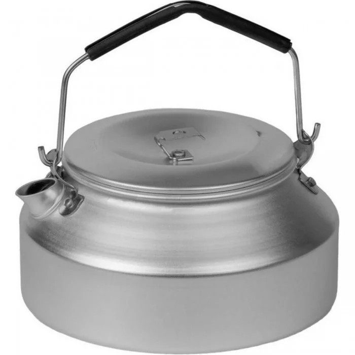 Bouilloire 25 Large 0.9L en Aluminium avec Poignée en Acier Inox pour Cuisine Extérieure - 1