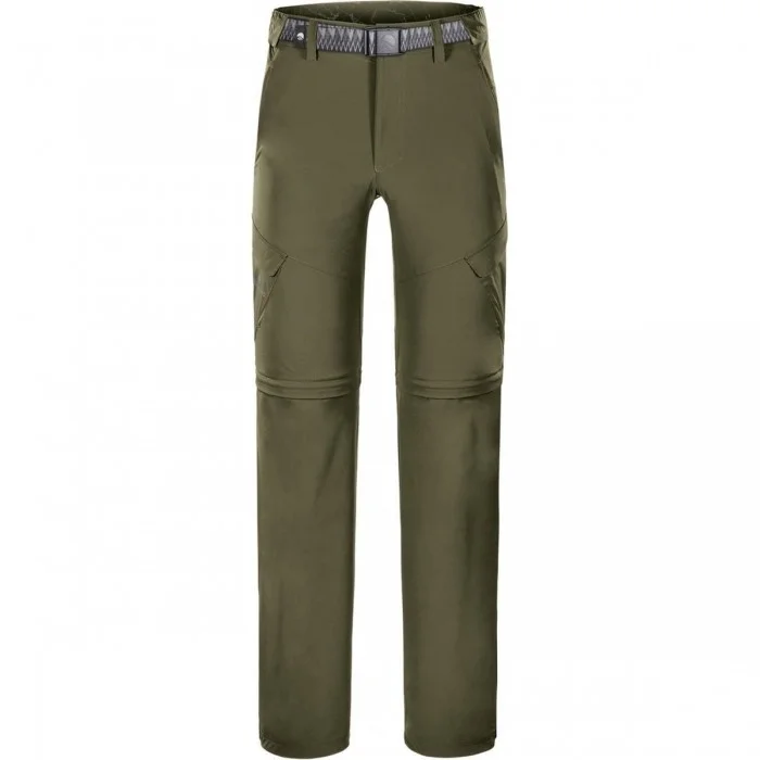 Pantalones Hombre Ushuaia Convertibles Trekking Barro Talla 56 - 1