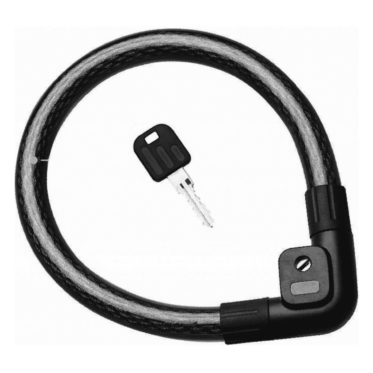 Candado de Cable BONINBIKE Negro 25x1000 mm - Seguridad para Bicicletas - 1