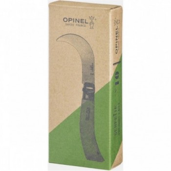 Opinel Roncola N.10 con Lama Curva in Acciaio Inossidabile e Manico in Faggio, Ideale per Giardinaggio e Potatura - 2 - Varie - 